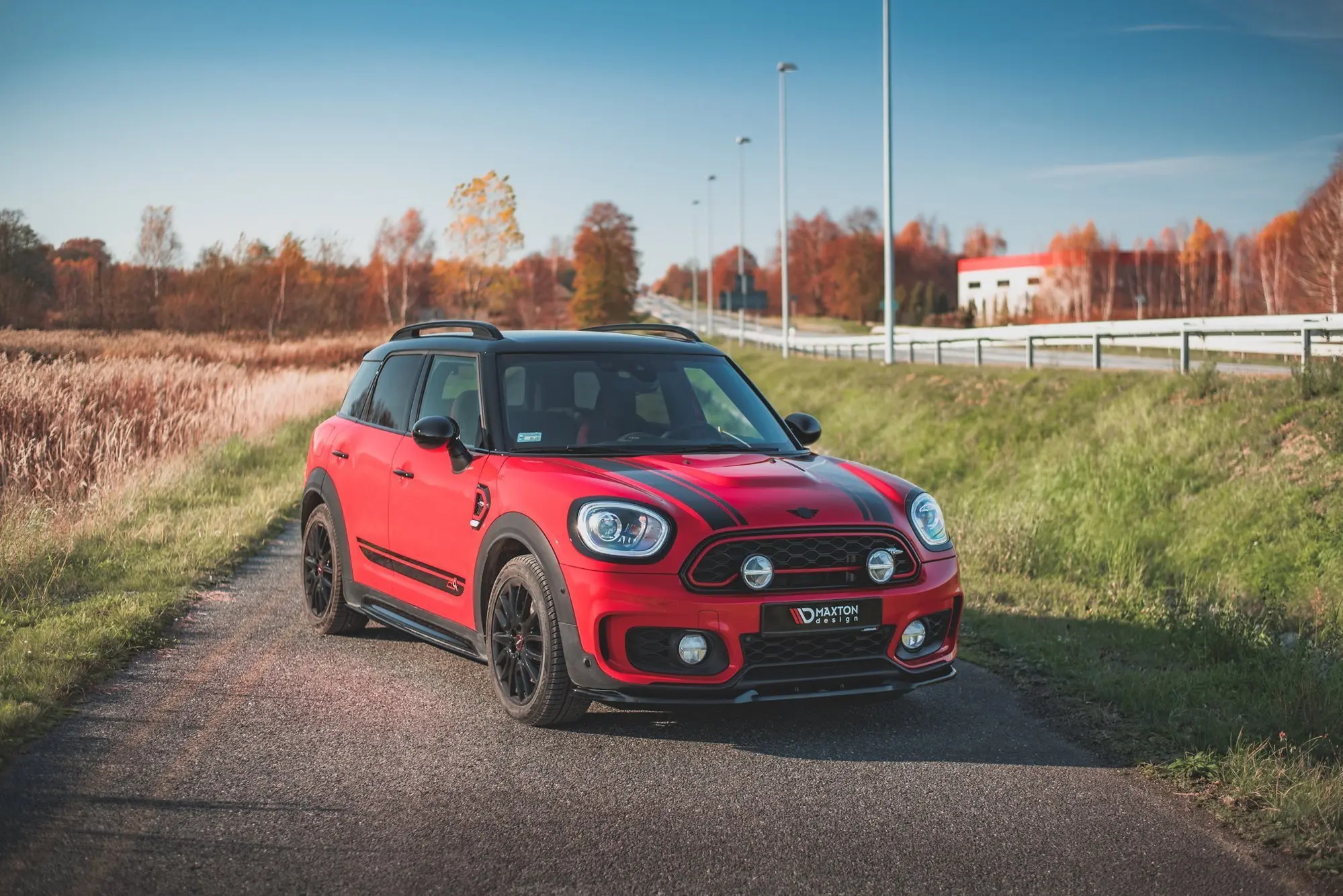 Frontspoiler Mini Countryman II F60 (John Cooper Works) Facelift 2020-> | V.1 Glossy Black Edition – bilde 5