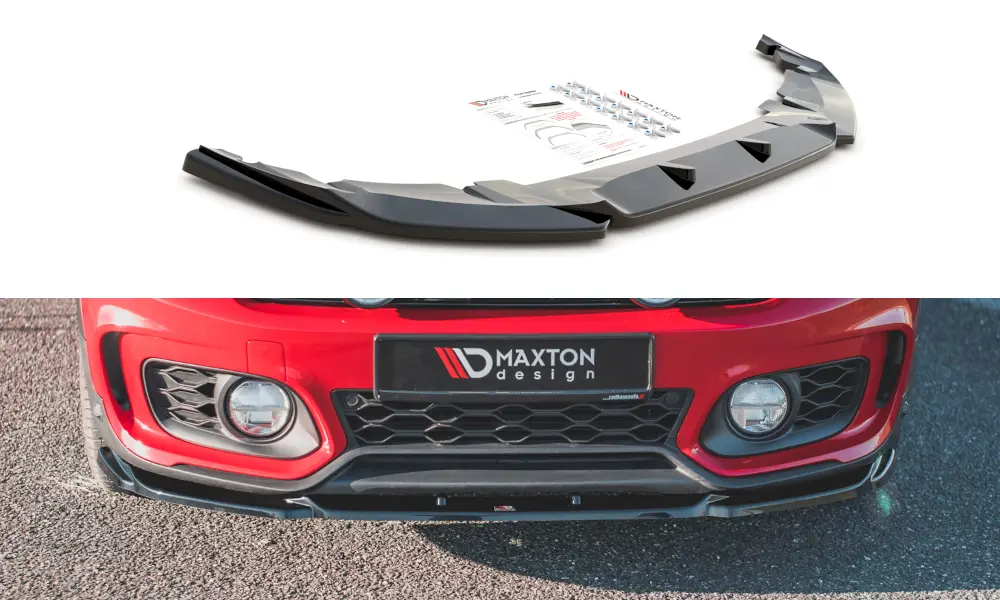 Frontspoiler Mini Countryman II F60 (John Cooper Works) Facelift 2020-> | V.2 Glossy Black Edition – bilde 2