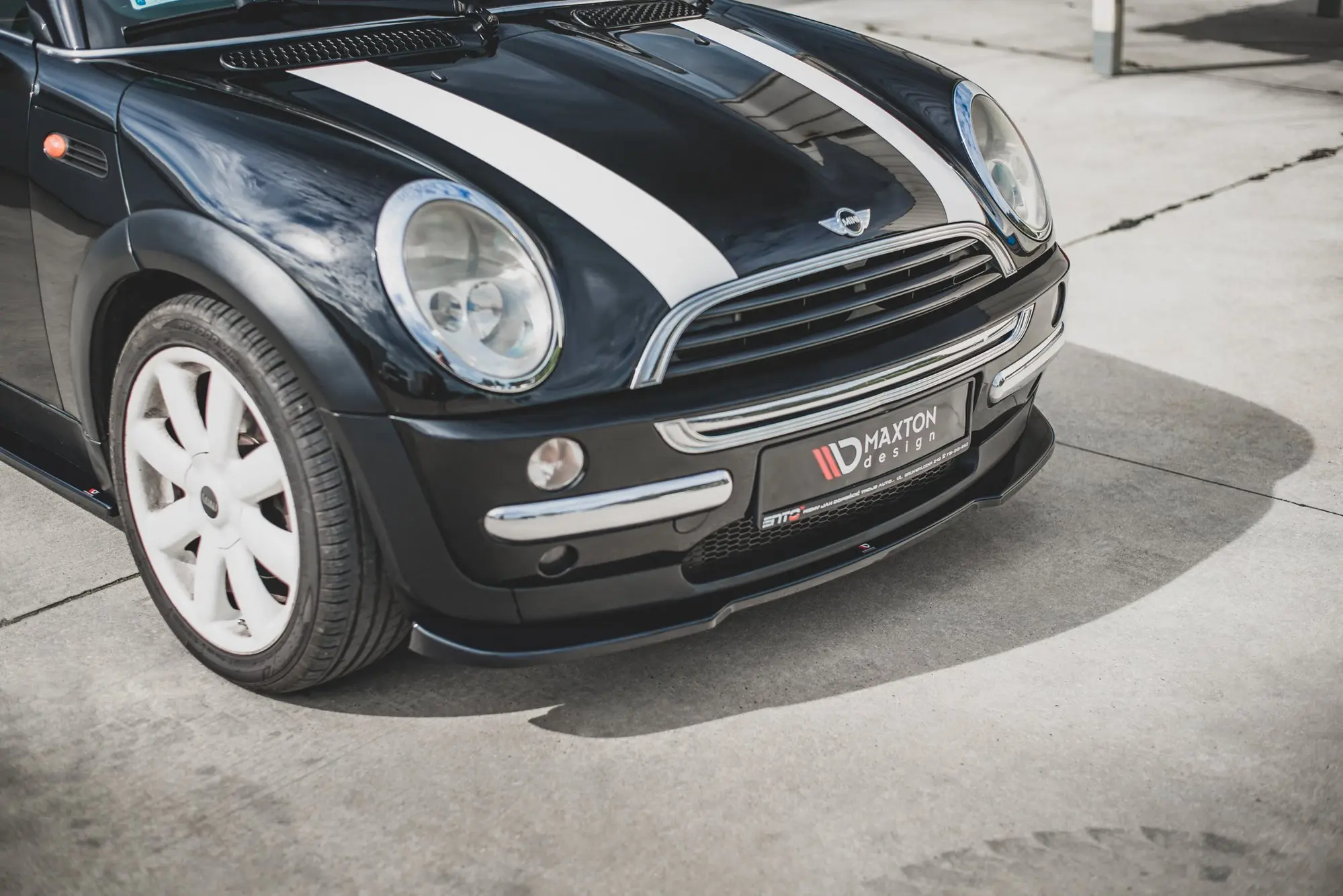 Frontspoiler Mini One I / Cooper I 2001 - 2006 | Glossy Black Edition