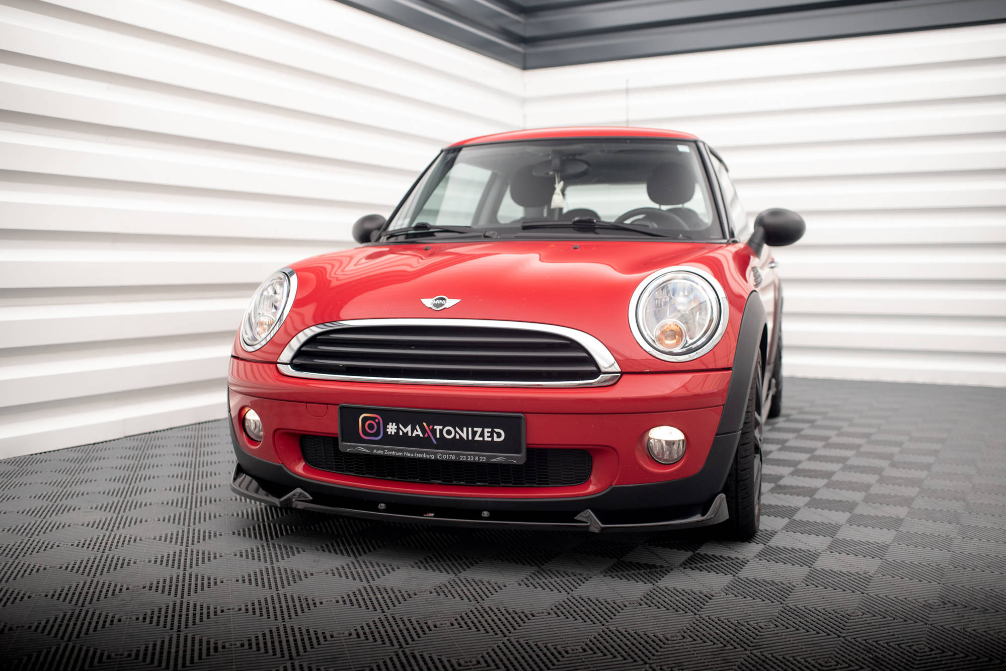 Frontspoiler Mini One R56 2006 - 2010 | Sport Glossy Black Edition