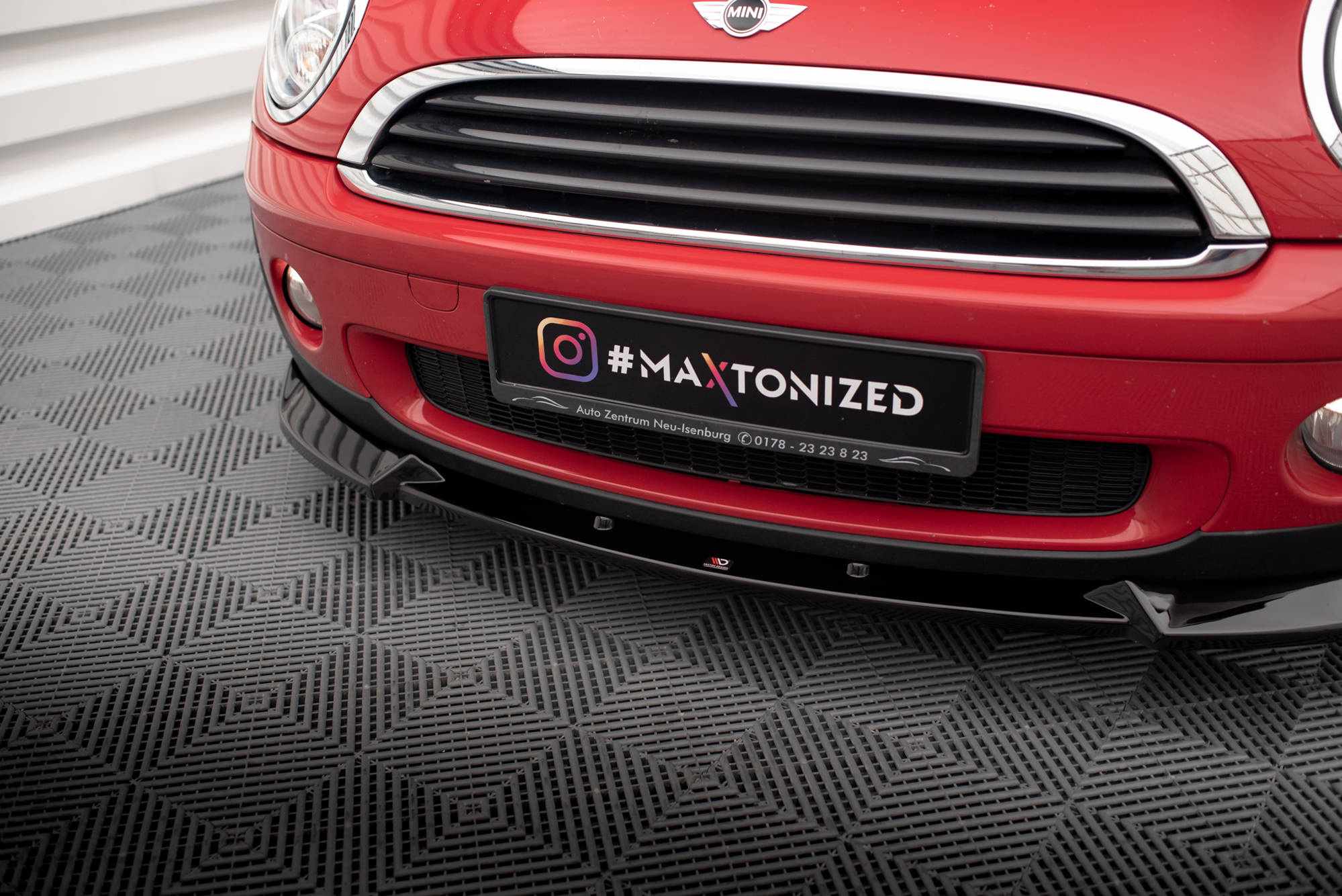 Frontspoiler Mini One R56 2006 - 2010 | Sport Glossy Black Edition – bilde 3