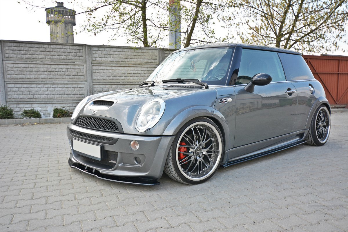 Frontspoiler Mini R53 Cooper S JCW 2003 - 2006 | Sport Glossy Black Edition – bilde 2