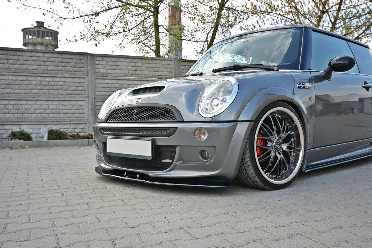 Frontspoiler Mini R53 Cooper S JCW 2003 - 2006 | Sport Glossy Black Edition – bilde 3
