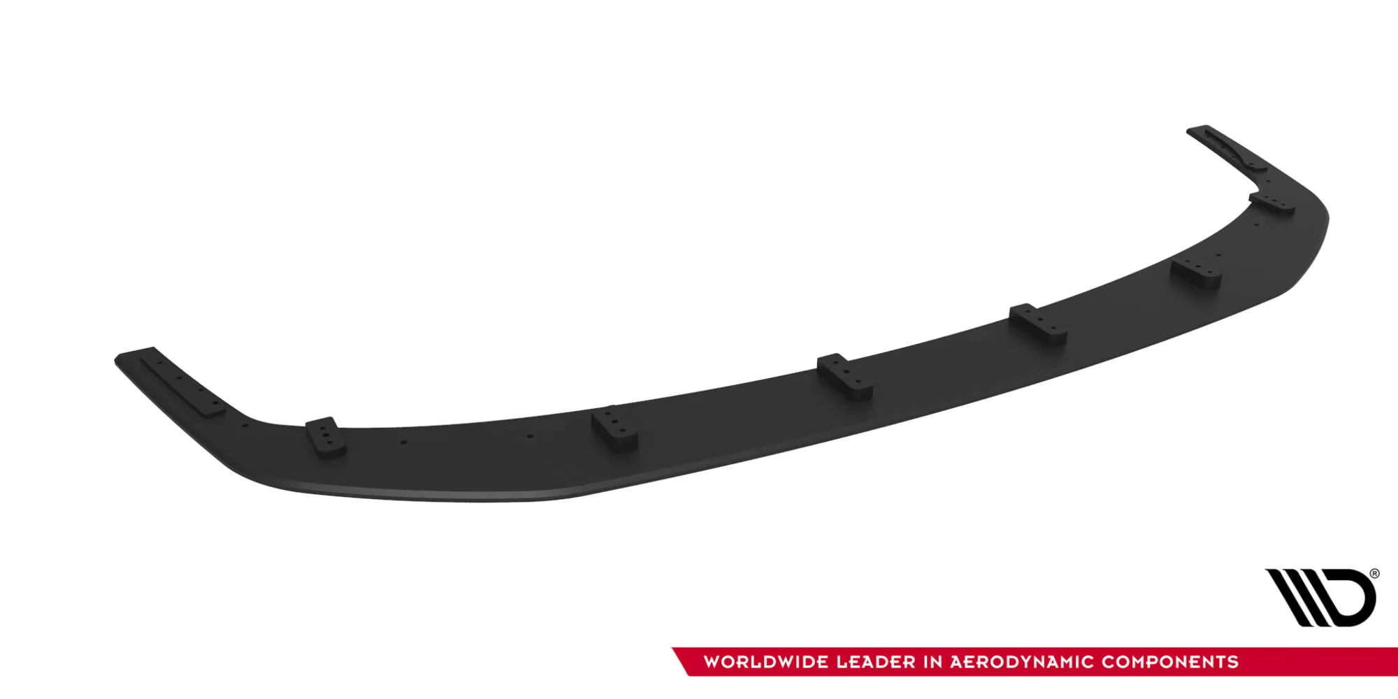 Frontspoiler Mitsubishi Lancer EVO X 2007 - 2015 | Street Pro Black Edition – bilde 3
