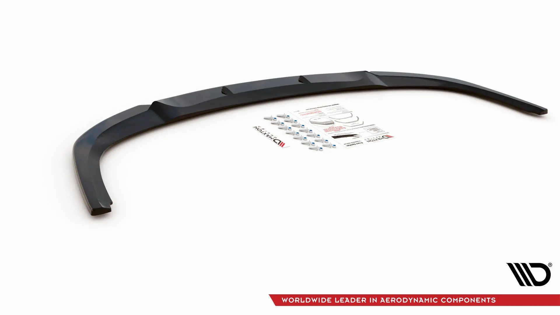Frontspoiler Mitsubishi Lancer VIII 2007 - 2017 │ Glossy Black Edition – bilde 5