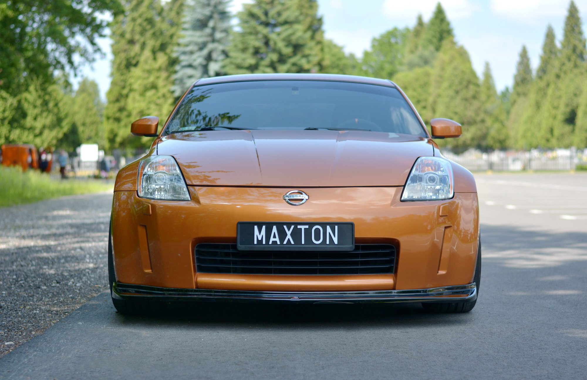 Frontspoiler NISSAN 350Z 2003 - 2006 | Sport Glossy Black Edition – bilde 2
