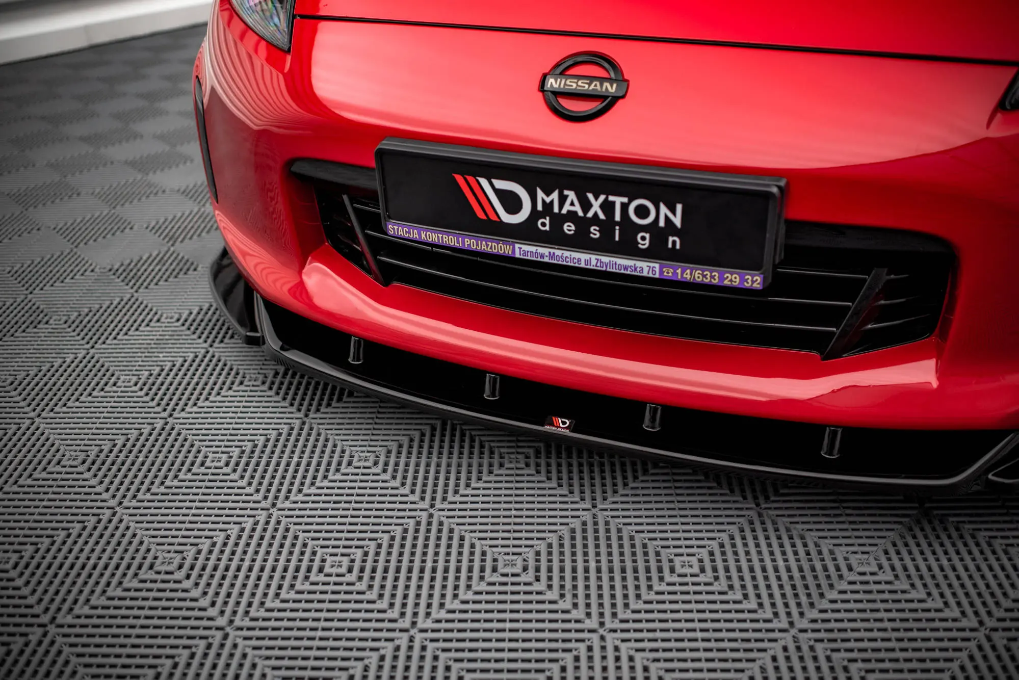 Frontspoiler Nissan 370Z Facelift 2012-2020 | V.2 Glossy Black Edition