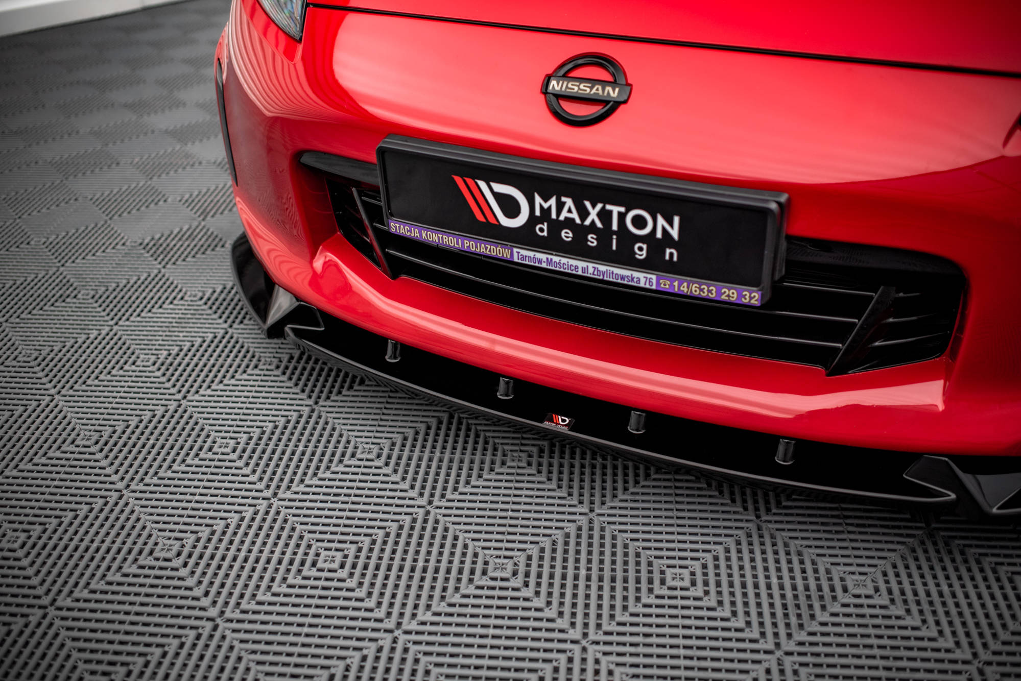 Frontspoiler Nissan 370Z Facelift 2012-2020 | V.3 Glossy Black Edition