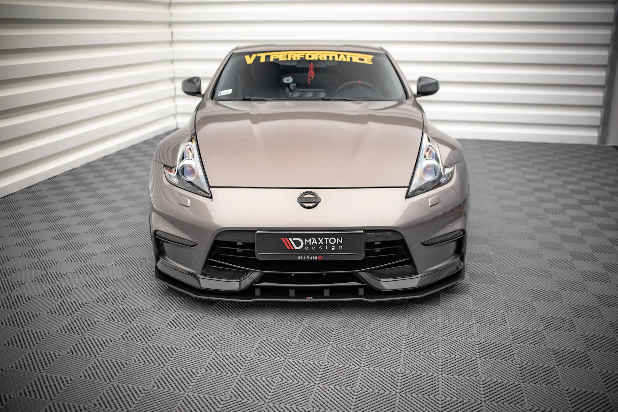 Frontspoiler Nissan 370Z Nismo Facelift 2014-2020 | Street Pro Black Edition – bilde 2