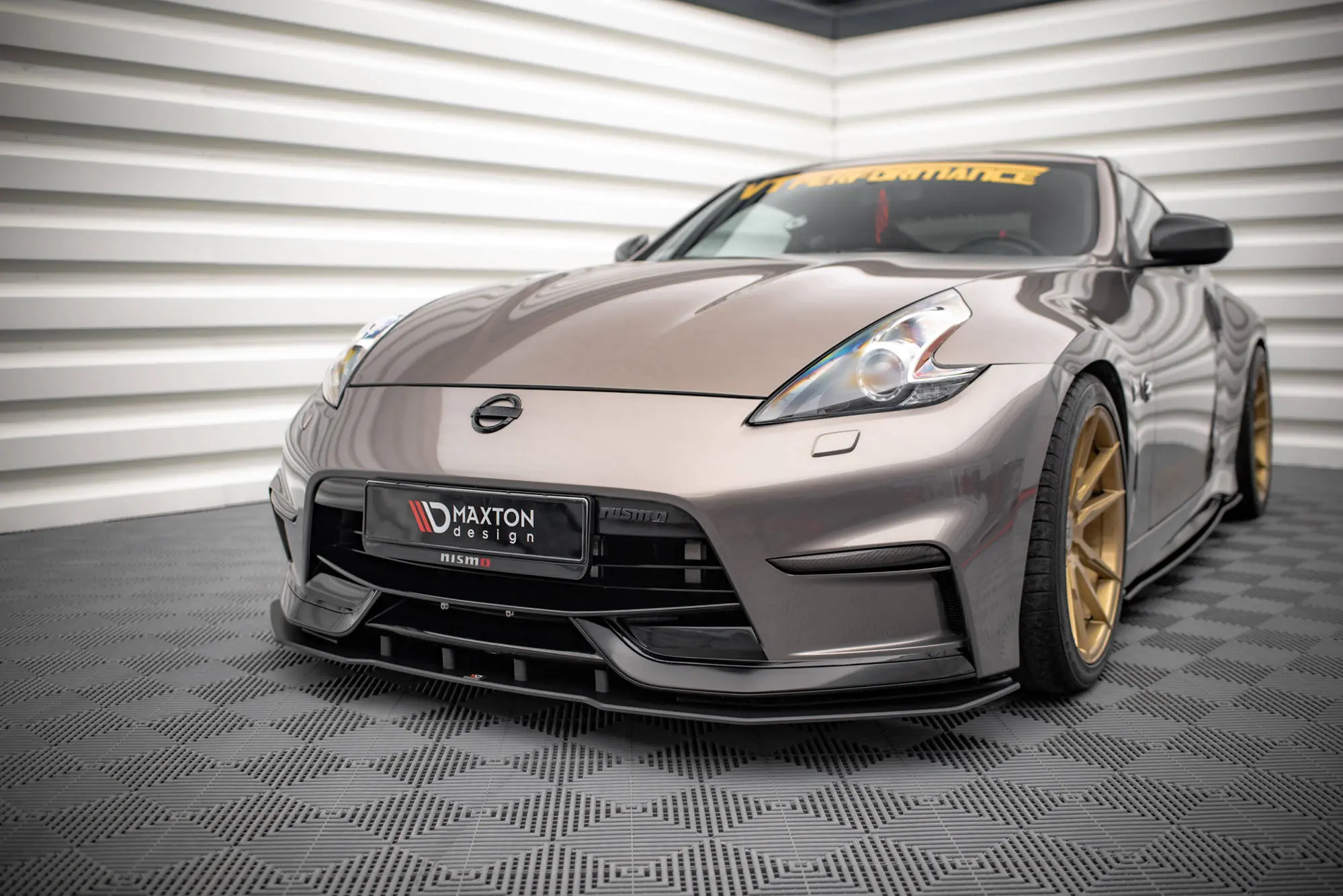 Frontspoiler Nissan 370Z Nismo Facelift 2014-2020 | Street Pro Black Edition – bilde 4