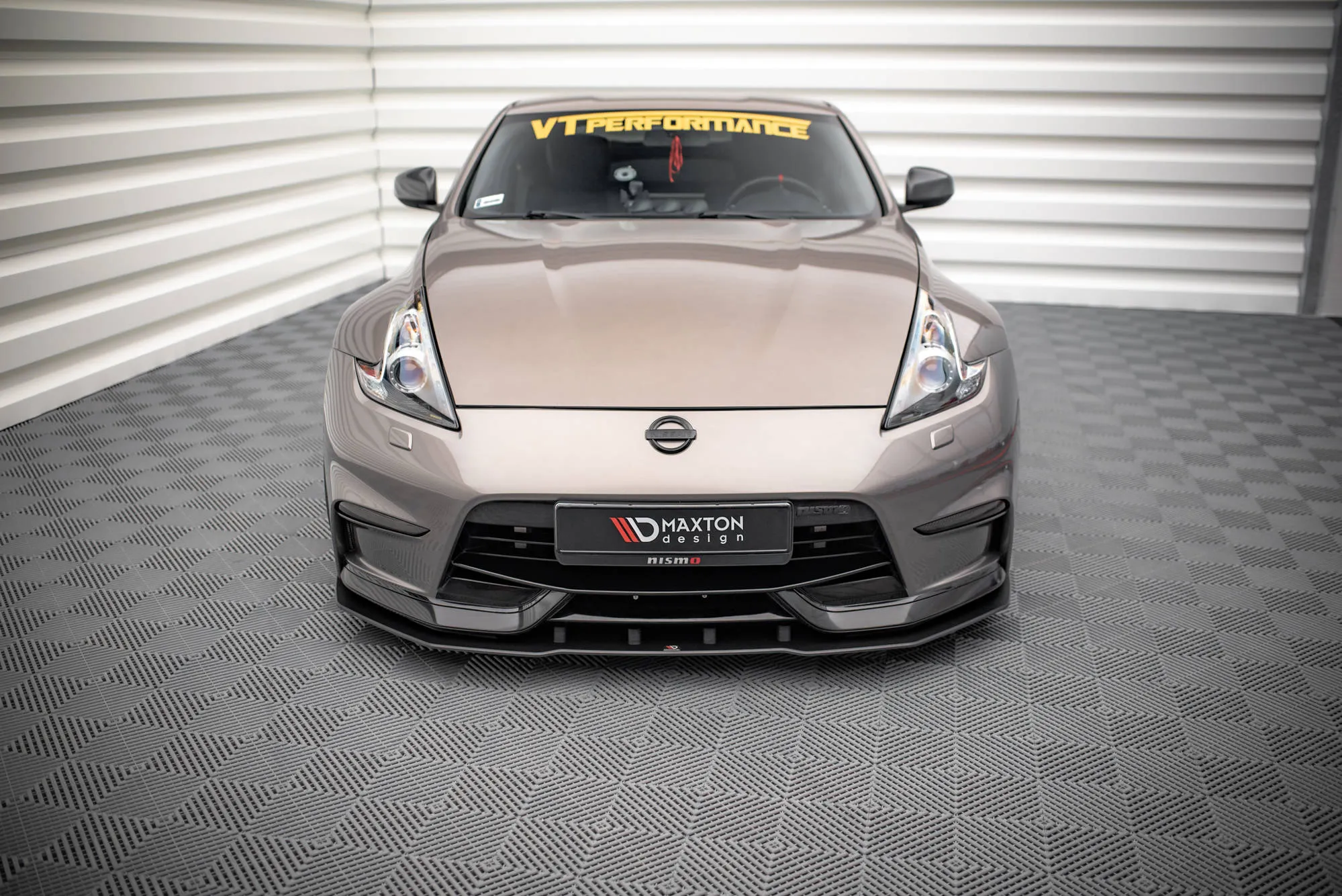 Frontspoiler Nissan 370Z Nismo Facelift 2014-2020 | Street Pro Black Edition – bilde 2