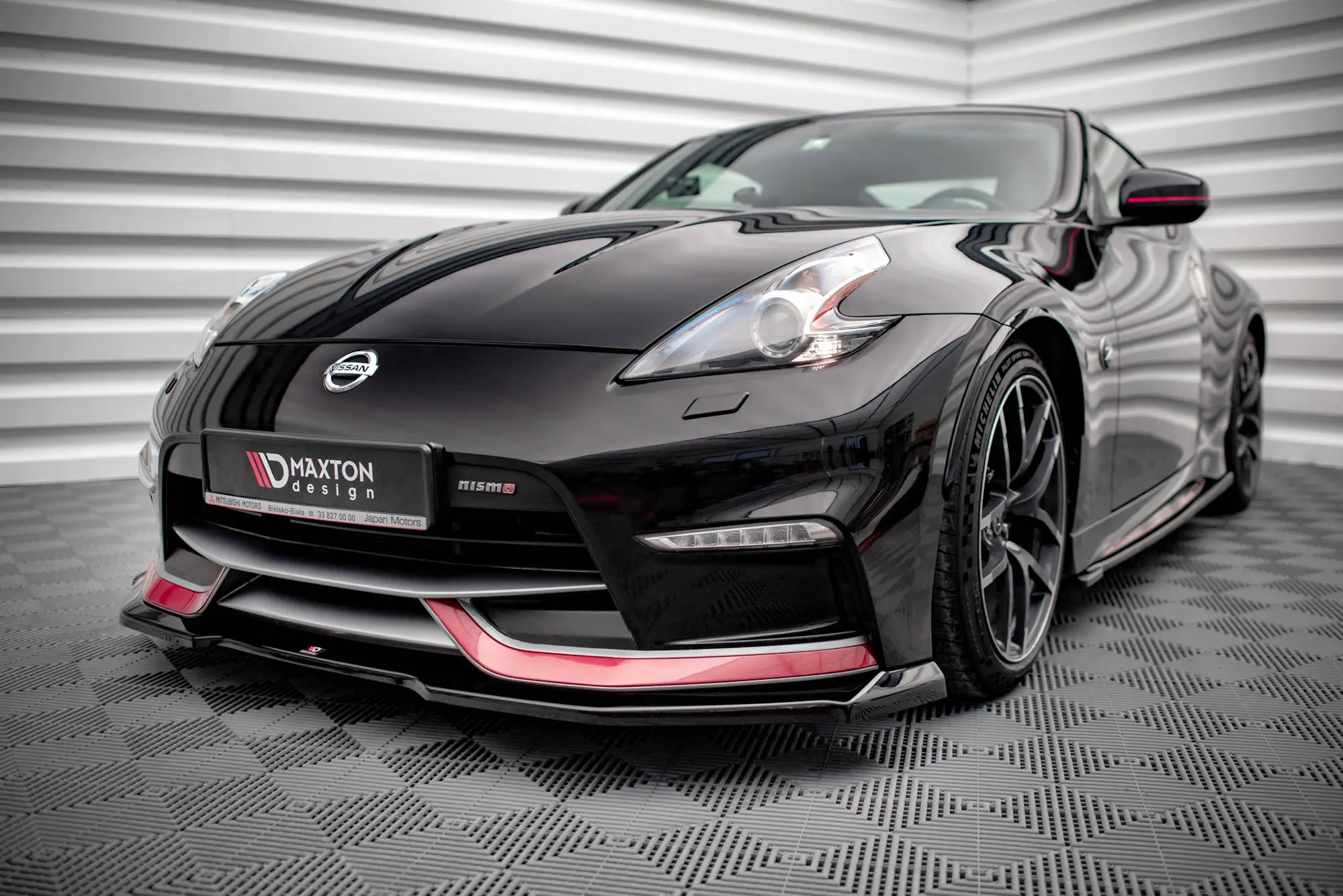 Frontspoiler Nissan 370Z Nismo Facelift 2014-2020 | V.1 Glossy Black Edition – bilde 4