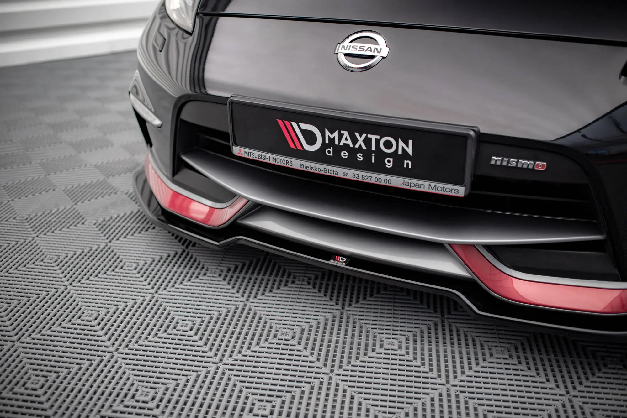 Frontspoiler Nissan 370Z Nismo Facelift 2014-2020 | V.3 Glossy Black Edition