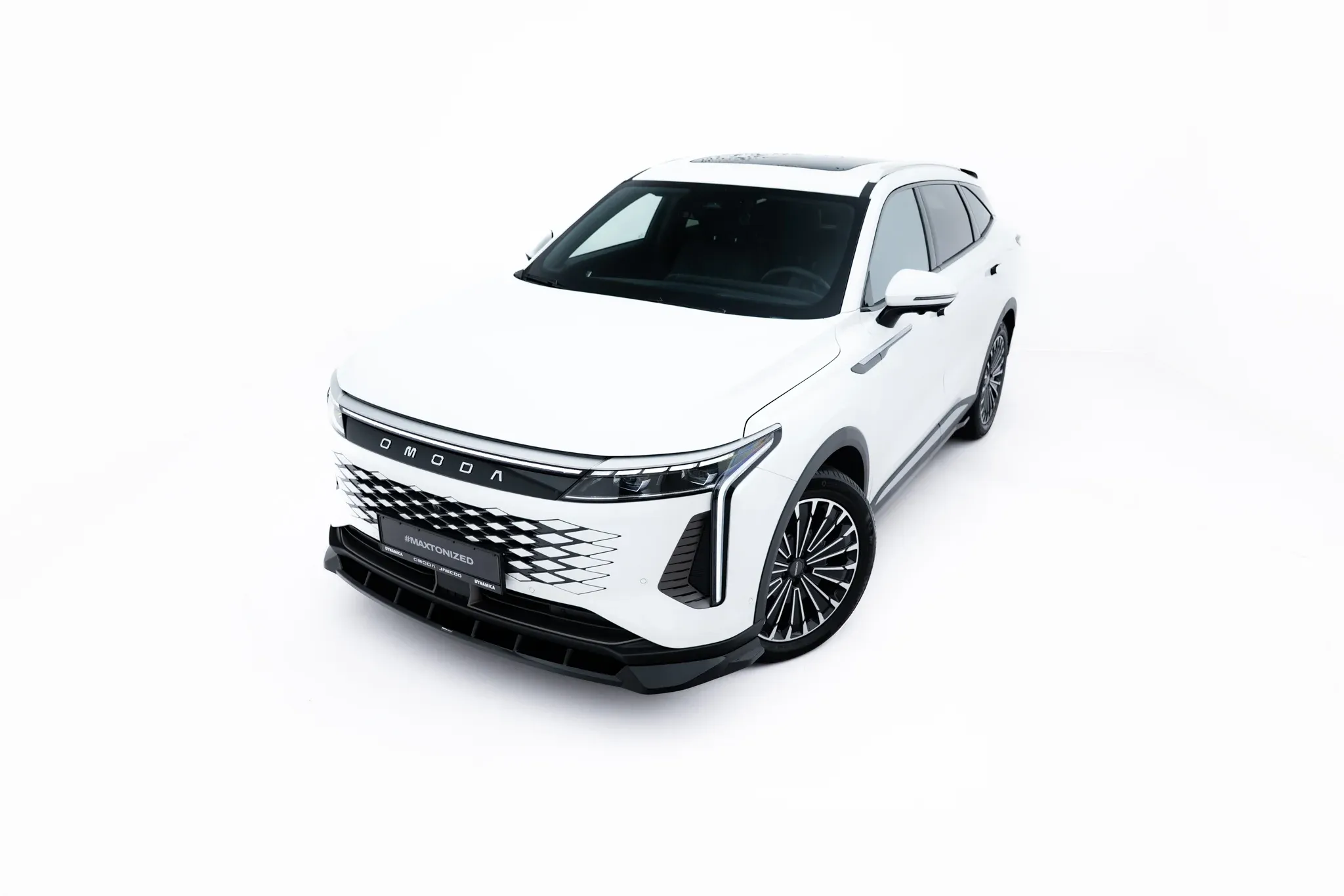 Frontspoiler Omoda 9 (Mk1) 2025-2026 | Glossy Black Edition