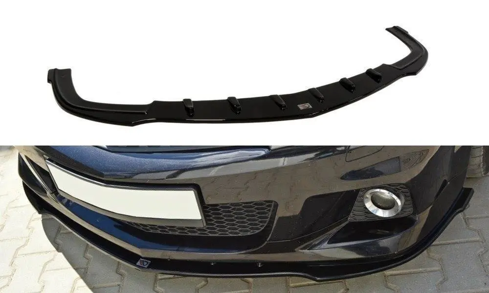 Frontspoiler Opel Astra H OPC / Vauxhall Astra H VXR 2005-2010 | Glossy Black Edition