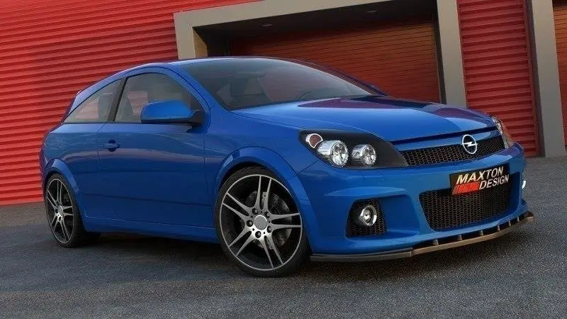 Frontspoiler Opel Astra H OPC / Vauxhall Astra H VXR 2005-2010 | Glossy Black Edition – bilde 3