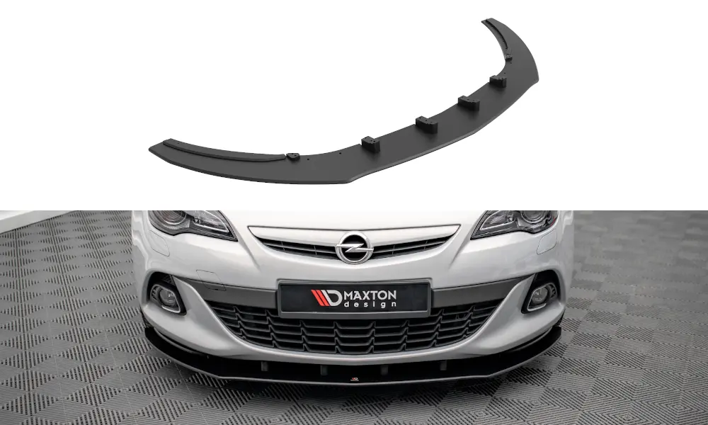 Frontspoiler Opel Astra J GTC OPC-Line 2011-2018 | Street Pro Black Edition – bilde 2