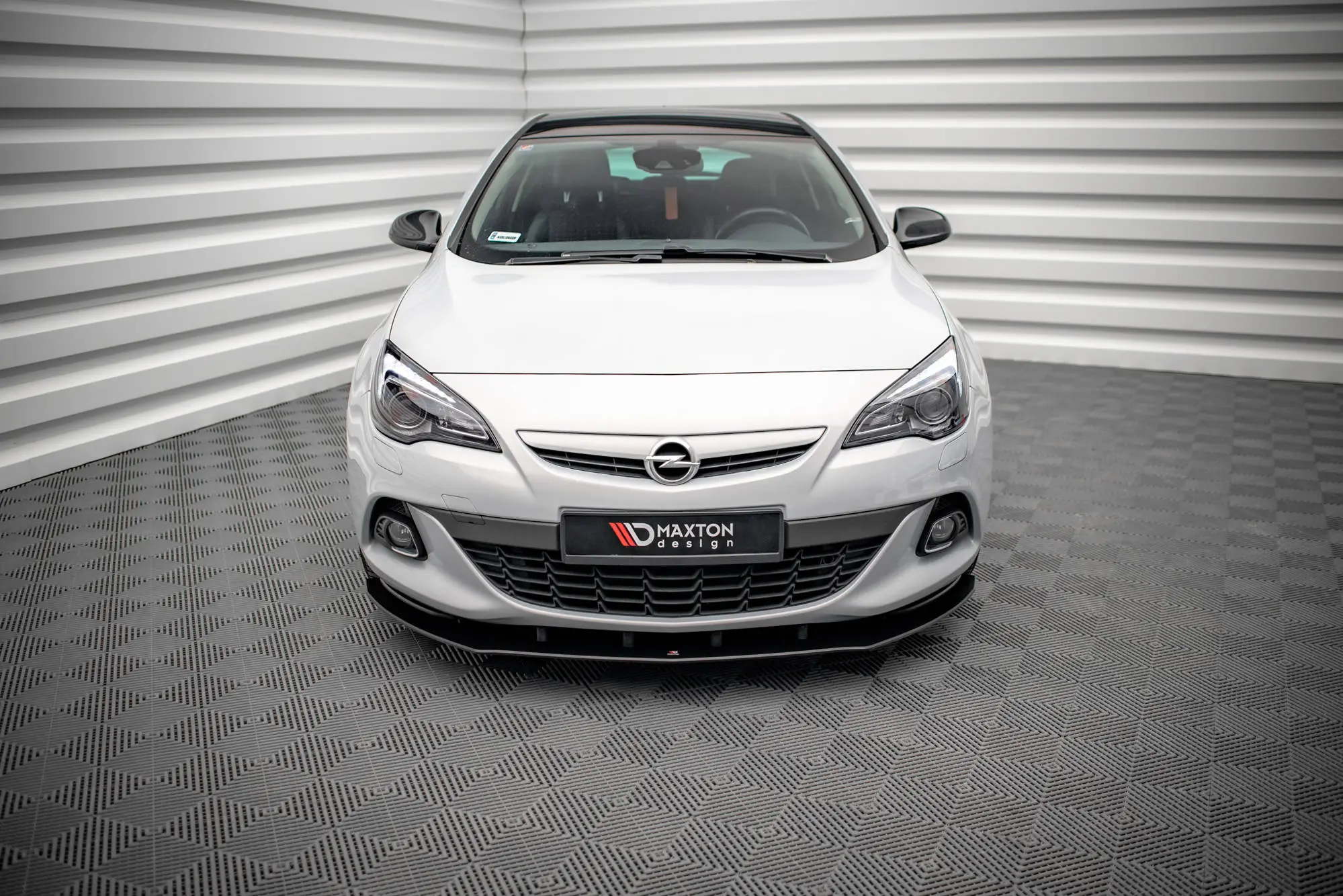 Frontspoiler Opel Astra J GTC OPC-Line 2011-2018 | Street Pro Black Edition – bilde 3