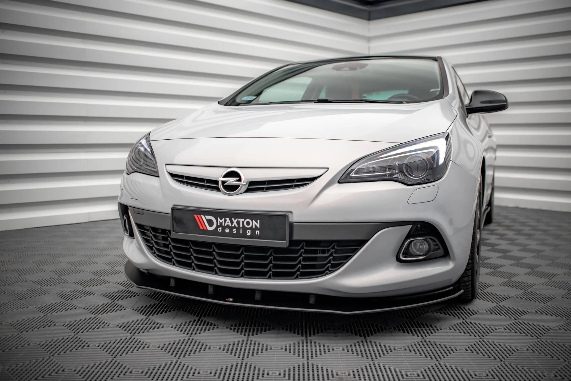 Frontspoiler Opel Astra J Gtc OPC-Line 2011-2018 | Street Pro Black Edition – bilde 5