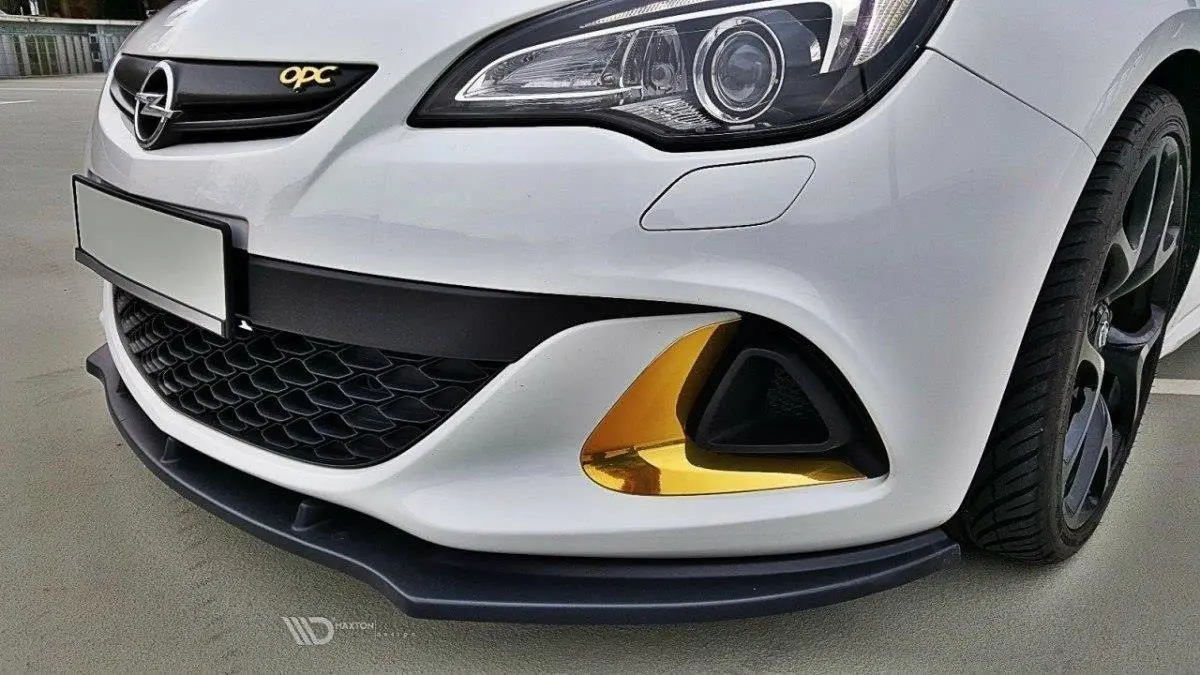 Frontspoiler Opel Astra J OPC / Vauxhall Astra J VXR 2009-2015 | V.1 Glossy Black Edition