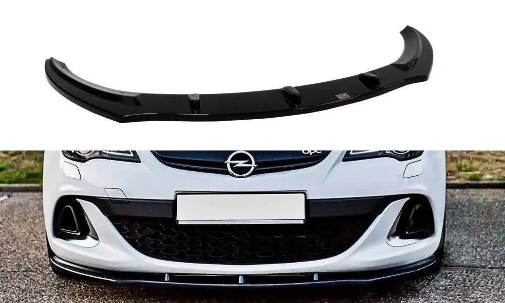 Frontspoiler Opel Astra J OPC / Vauxhall Astra J VXR 2009-2015 | V.1 Glossy Black Edition – bilde 2