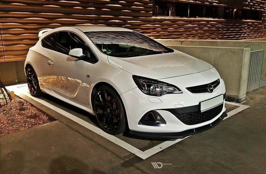 Frontspoiler Opel Astra J OPC / Vauxhall Astra J VXR 2009-2015 | V.1 Glossy Black Edition – bilde 3