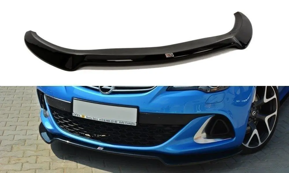 Frontspoiler Opel Astra J OPC / Vauxhall Astra J VXR 2009-2015 | V.2 Glossy Black Edition – bilde 2
