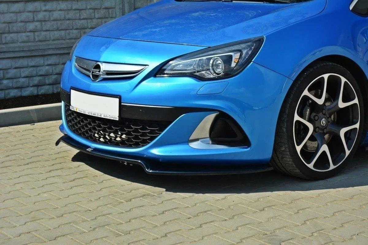 Frontspoiler Opel Astra J OPC / Vauxhall Astra J VXR 2009-2015 | V.2 Glossy Black Edition – bilde 3