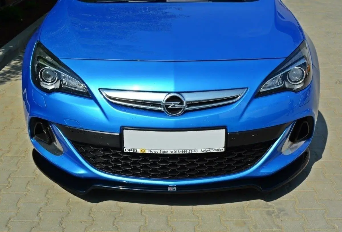 Frontspoiler Opel Astra J OPC / Vauxhall Astra J VXR 2009-2015 | V.2 Glossy Black Edition – bilde 4