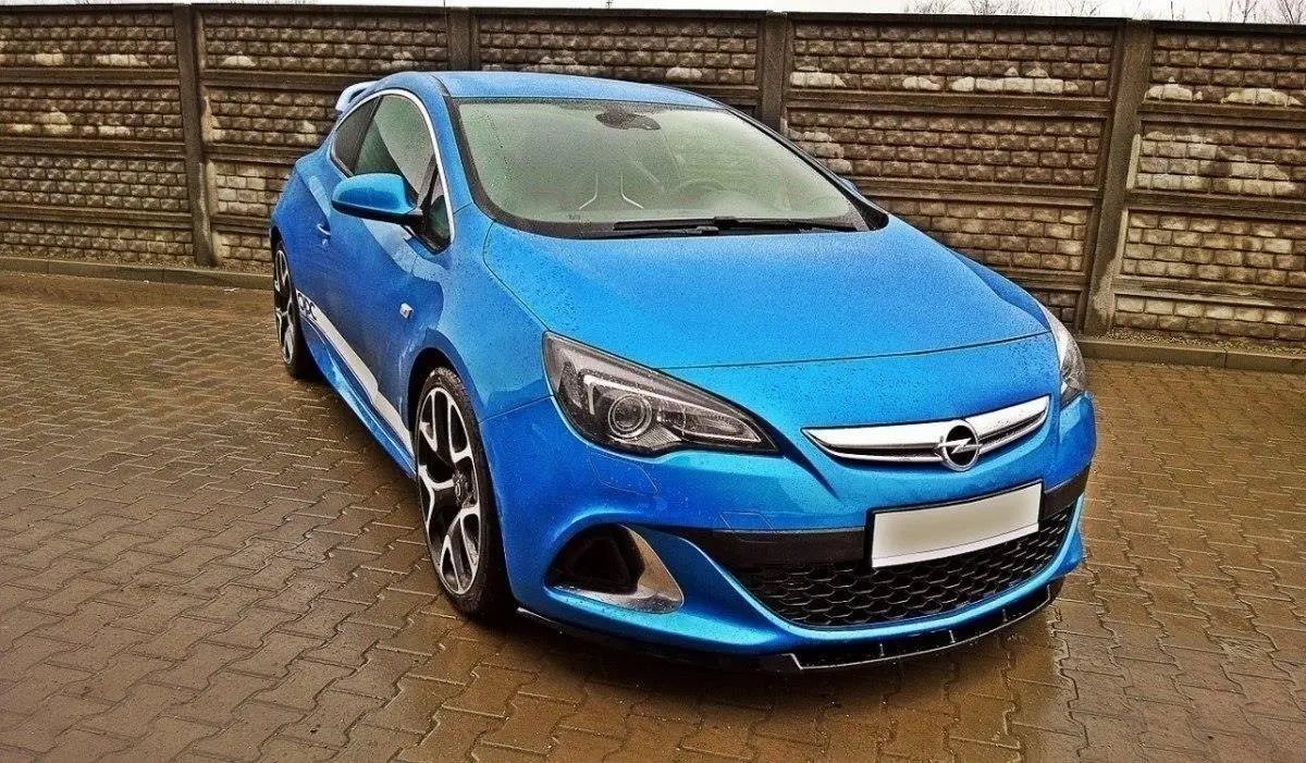 Frontspoiler Opel Astra J OPC / Vauxhall Astra J VXR Nurburg 2009-2015 | Glossy Black Edition – bilde 2