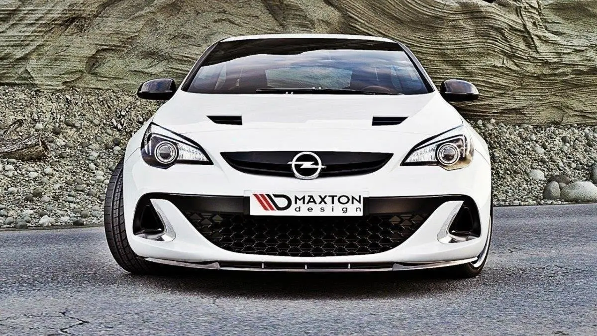 Frontspoiler Opel Astra J OPC / Vauxhall Astra J VXR Nurburg 2009-2015 | Glossy Black Edition – bilde 3