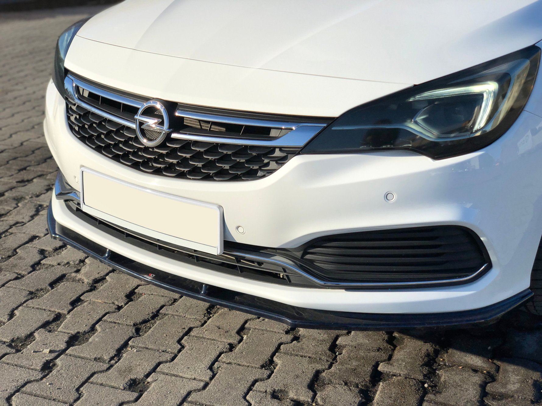 Frontspoiler Opel Astra K OPC-LINE 2015 - 2019 | Sport Glossy Black Edition