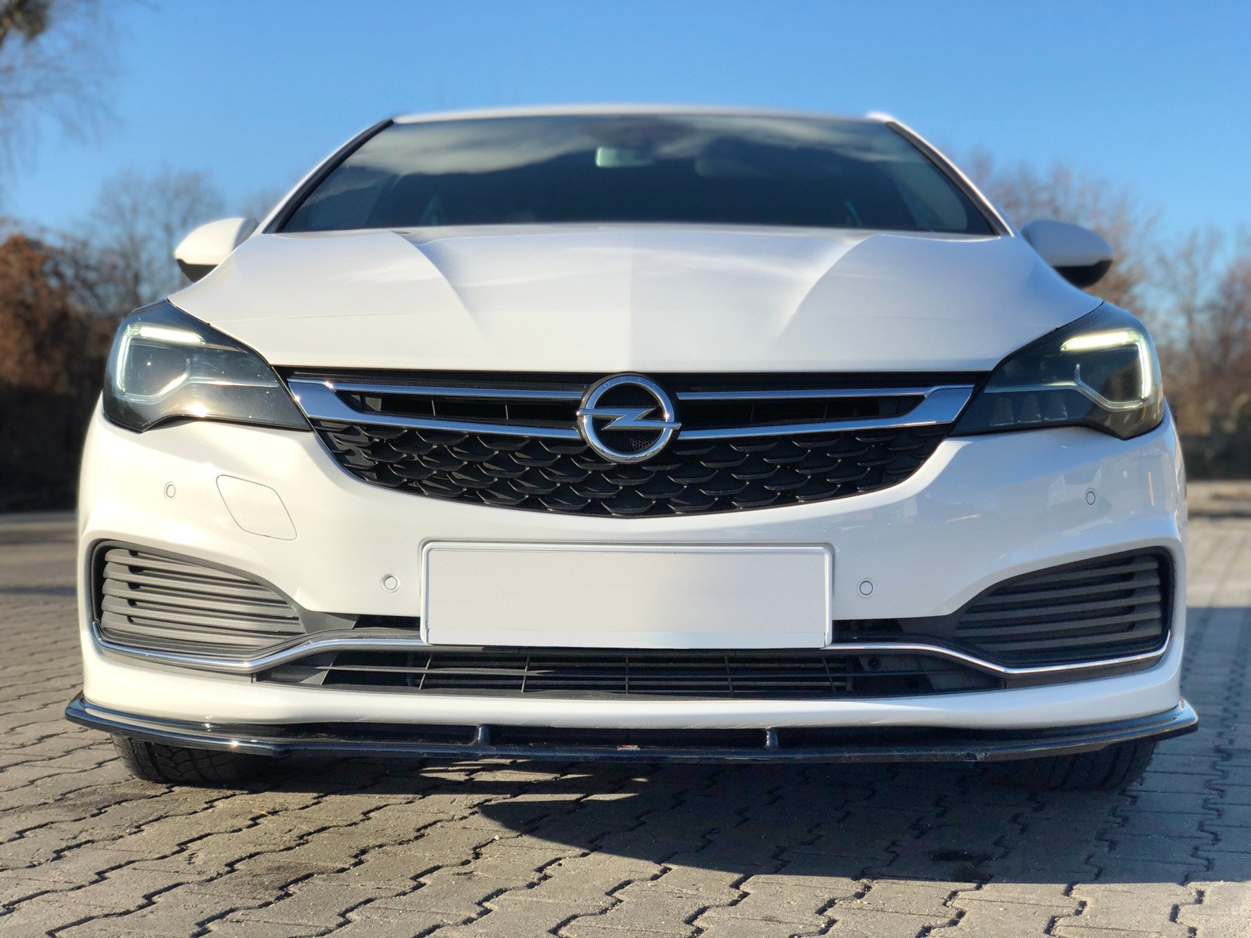 Frontspoiler Opel Astra K OPC-LINE 2015 - 2019 | Sport Glossy Black Edition – bilde 2