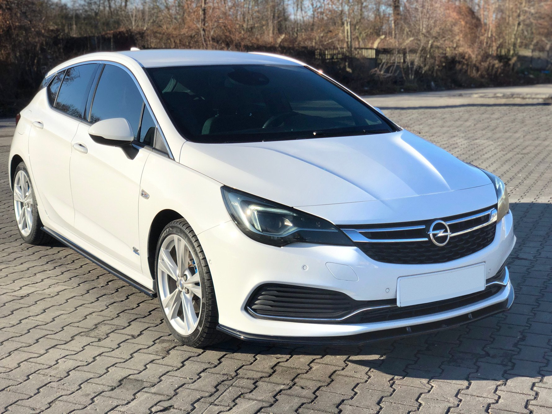 Frontspoiler Opel Astra K OPC-LINE 2015 - 2019 | Sport Glossy Black Edition – bilde 3
