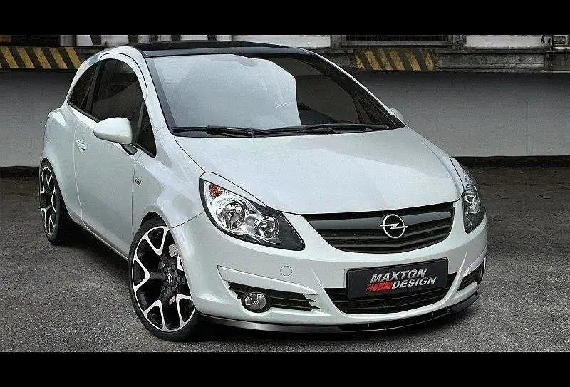 Frontspoiler Opel Corsa D 2006-2011 | Glossy Black Edition