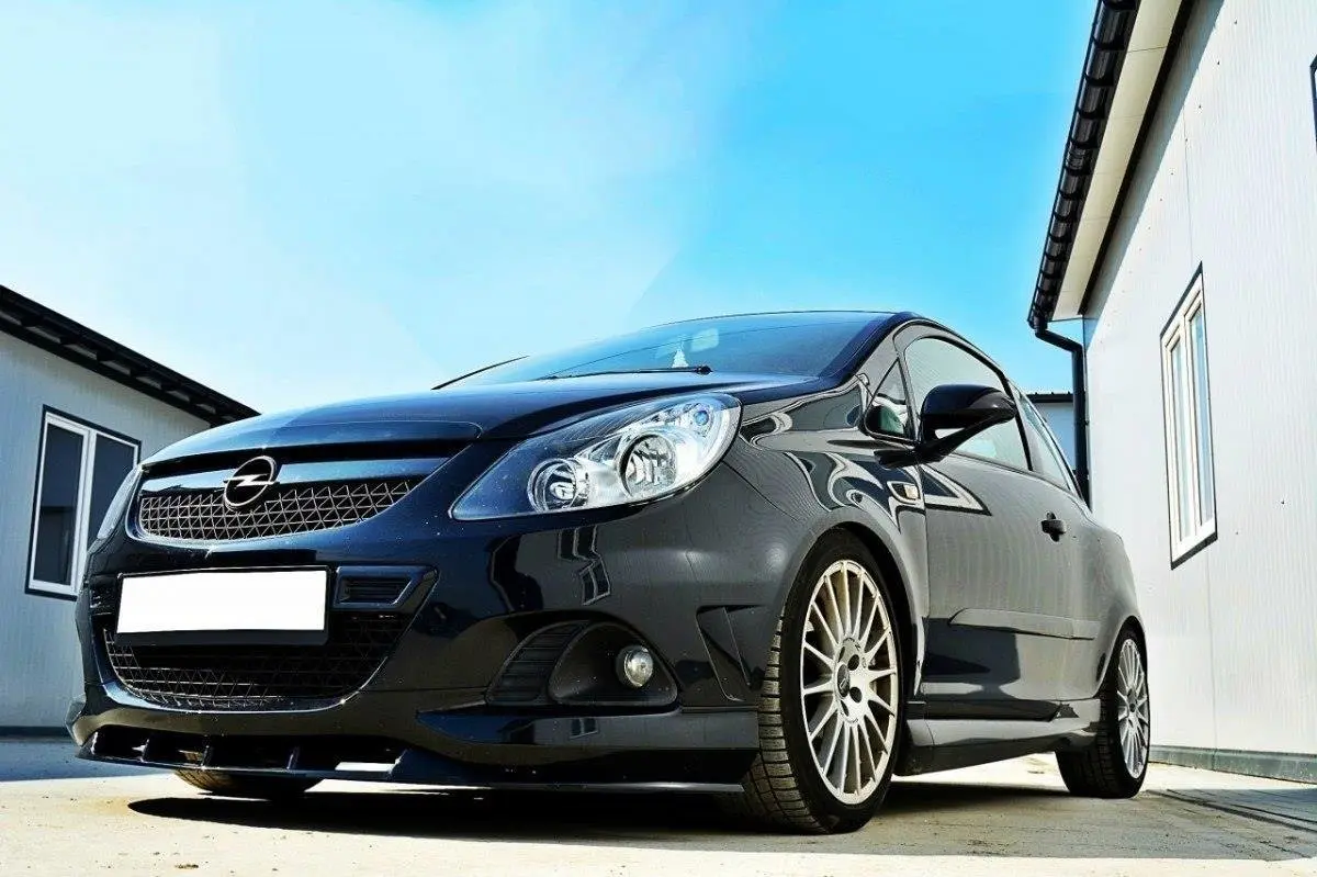 Frontspoiler Opel Corsa D OPC / Vauxhall Corsa D VXR Nurburg 2006-2014 | Glossy Black Edition