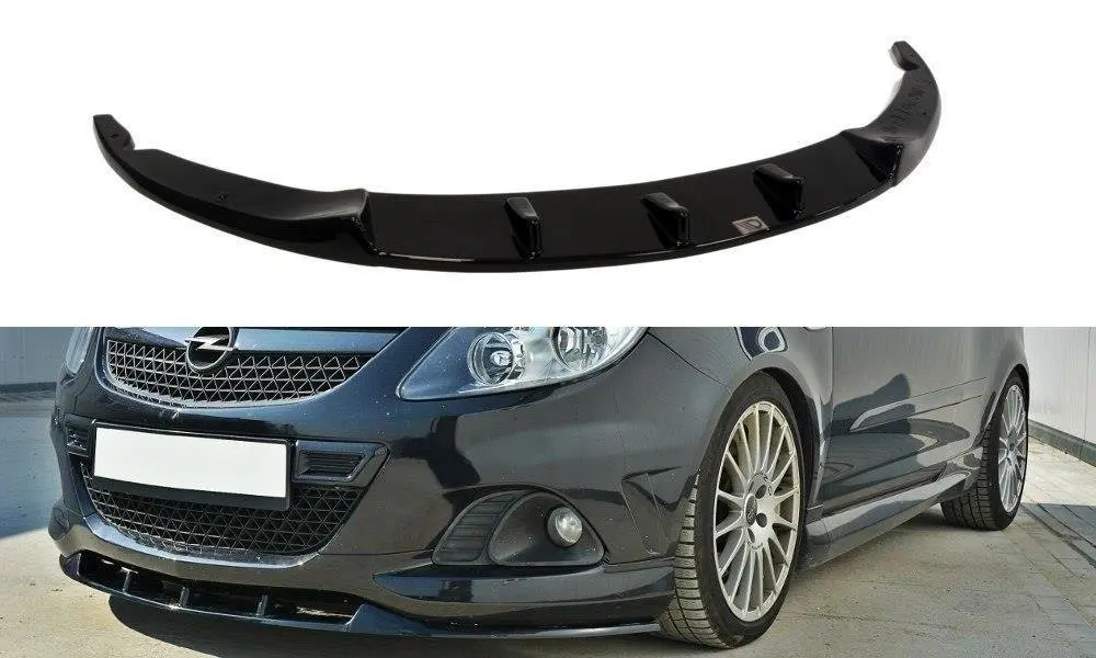 Frontspoiler Opel Corsa D OPC / Vauxhall Corsa D VXR Nurburg 2006-2014 | Glossy Black Edition – bilde 2