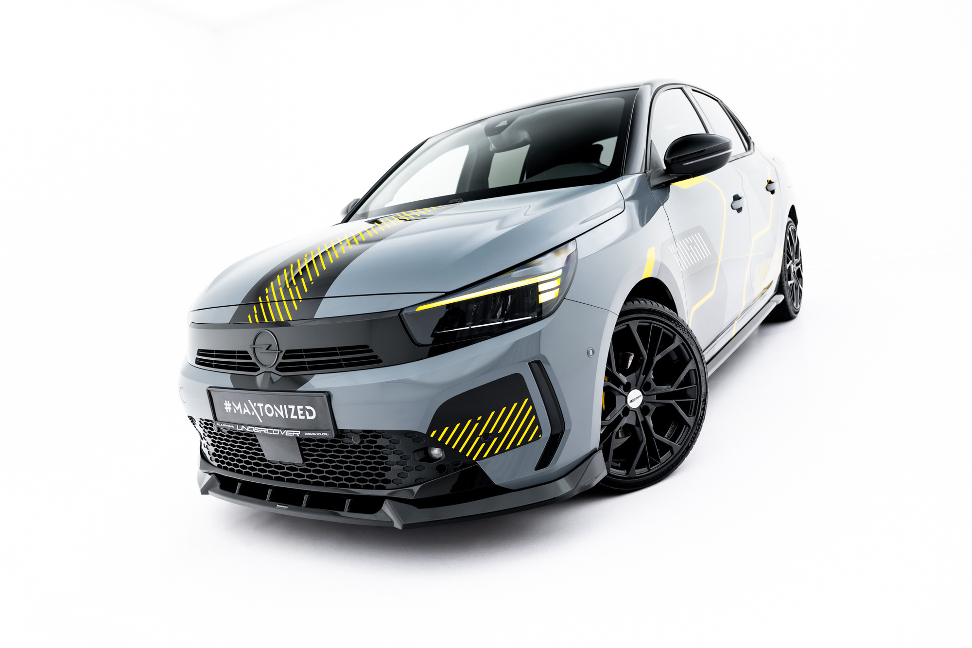 Frontspoiler Opel Corsa F Facelift VI Facelift 2023 ->  | Sport Glossy Black Edition – bilde 2