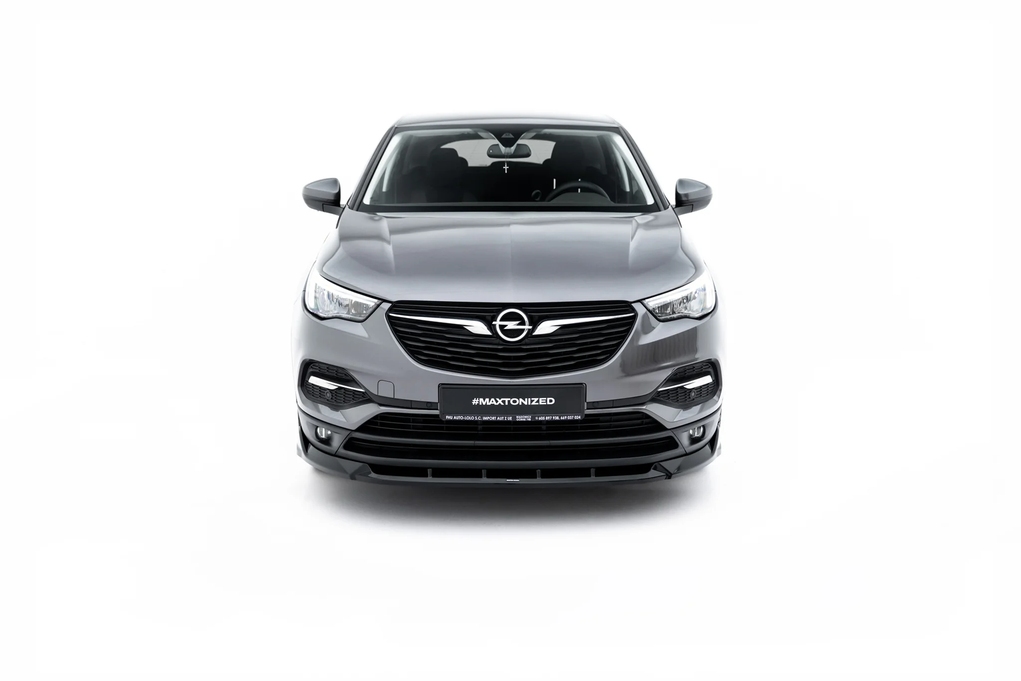 Frontspoiler Opel Grandland I 2017 - 2021 | Glossy Black Edition – bilde 3