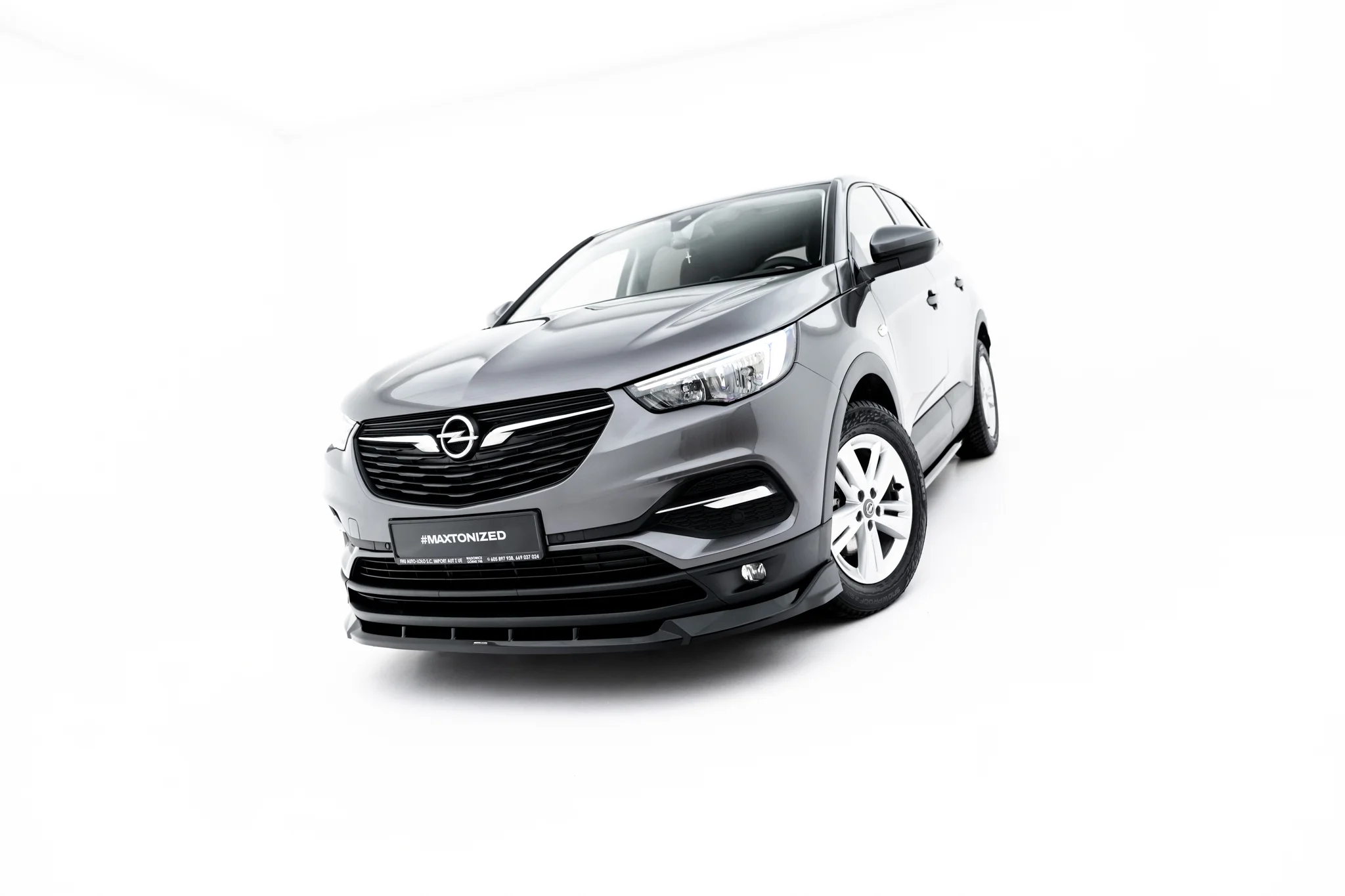 Frontspoiler Opel Grandland I 2017 - 2021 | Glossy Black Edition – bilde 4