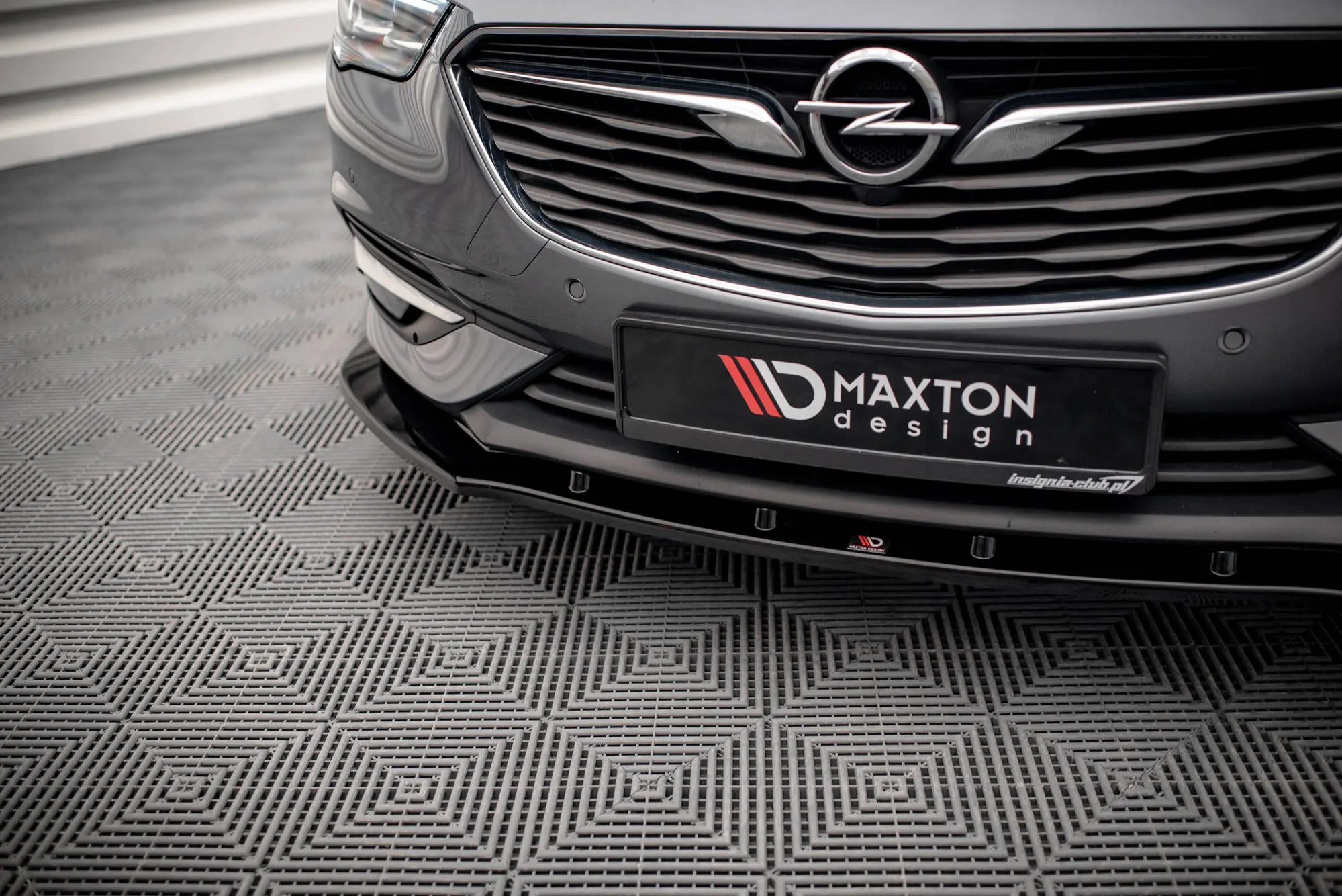 Frontspoiler Opel Insignia B 2017 - 2020 | V.1 Glossy Black Edition – bilde 2