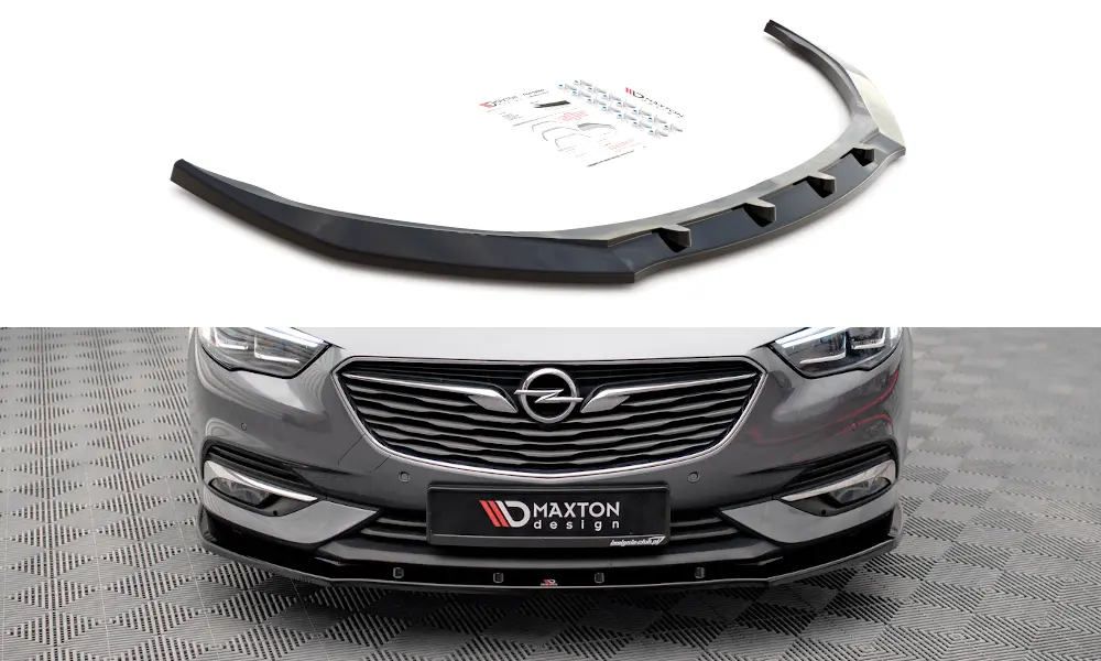 Frontspoiler Opel Insignia B 2017 - 2020 | V.1 Glossy Black Edition – bilde 3