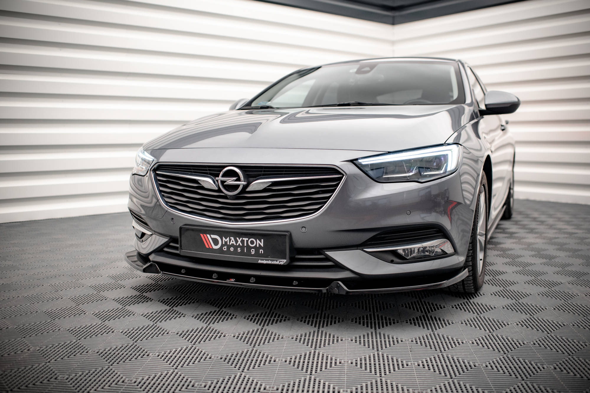 Frontspoiler Opel Insignia B 2017 - 2020 | V.2 Glossy Black Edition – bilde 2