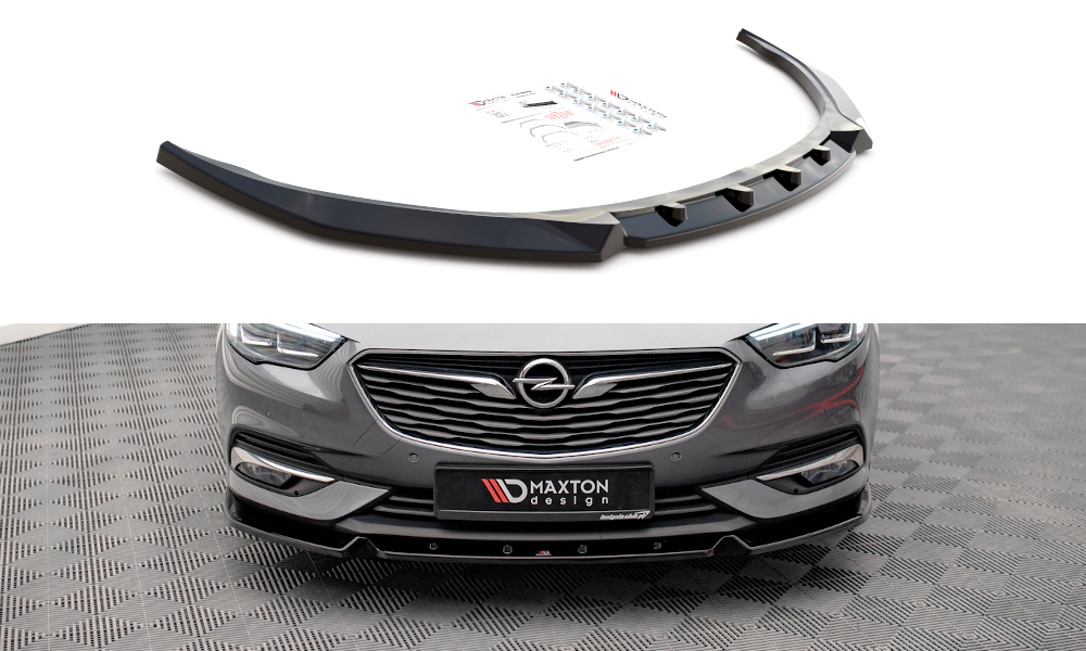 Frontspoiler Opel Insignia B 2017 - 2020 | V.2 Glossy Black Edition – bilde 3