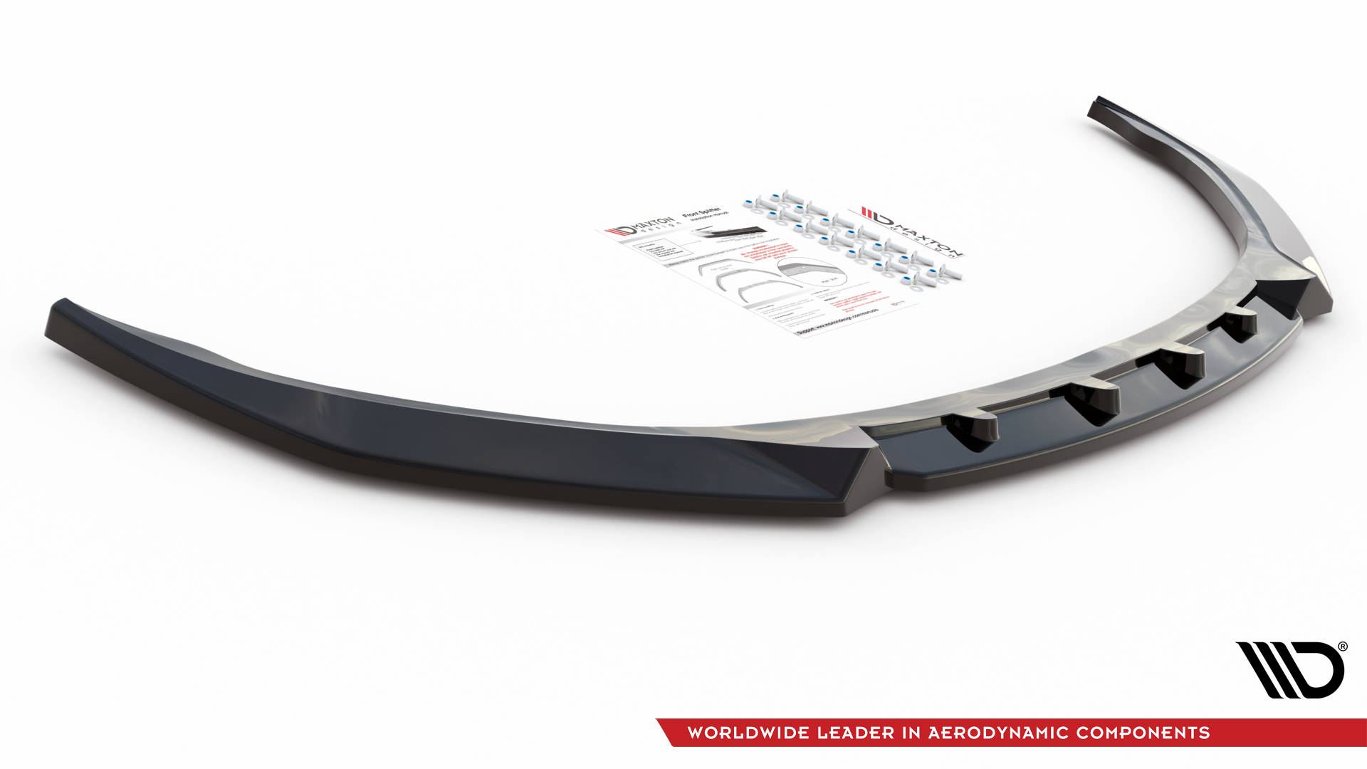 Frontspoiler Opel Insignia B 2017 - 2020 | V.2 Glossy Black Edition – bilde 5