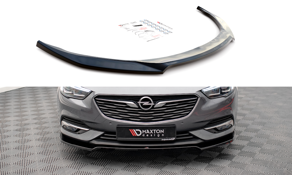 Frontspoiler Opel Insignia B 2017 - 2020 | V.3 Glossy Black Edition – bilde 3