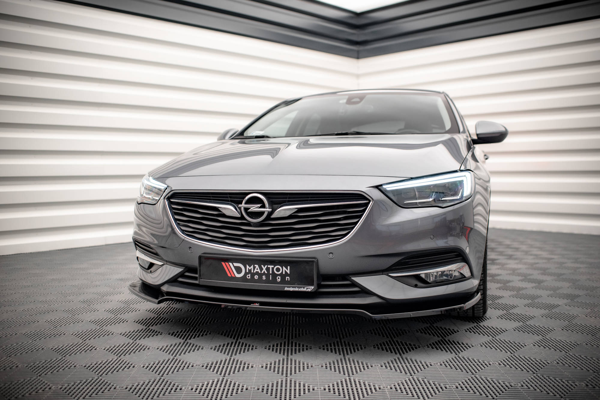 Frontspoiler Opel Insignia B 2017 - 2020 | V.3 Glossy Black Edition – bilde 4