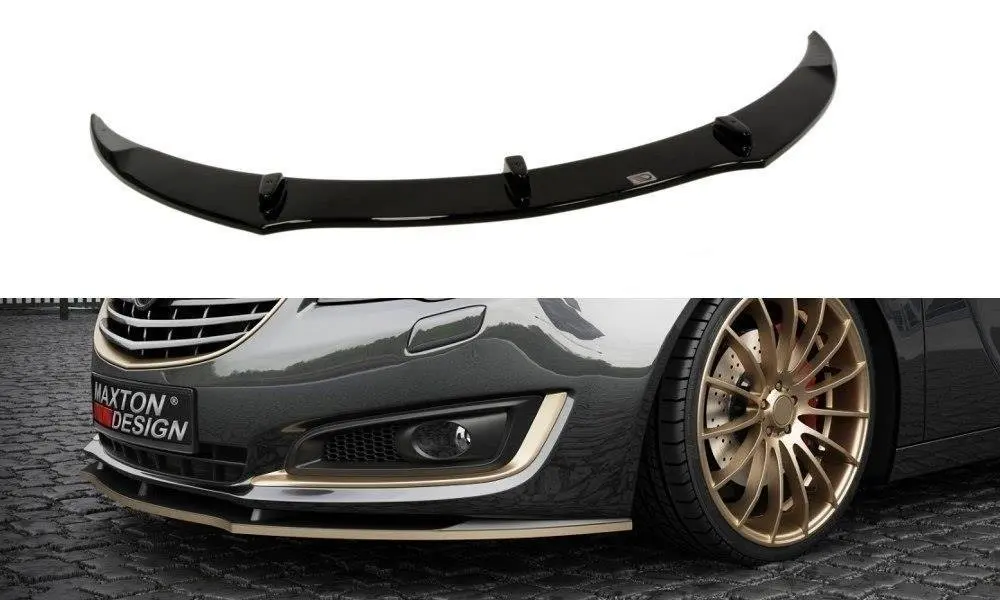 Frontspoiler Opel Insignia I Facelift 2013-2017 |  Glossy Black Edition