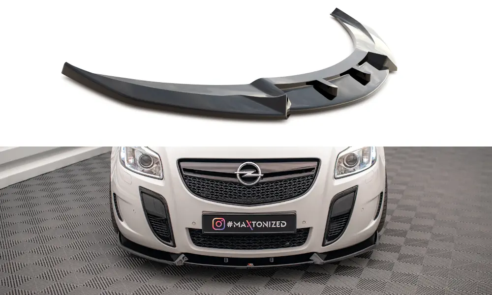 Frontspoiler Opel Insignia I OPC 2009-2013 | V.2 Glossy Black Edition – bilde 3