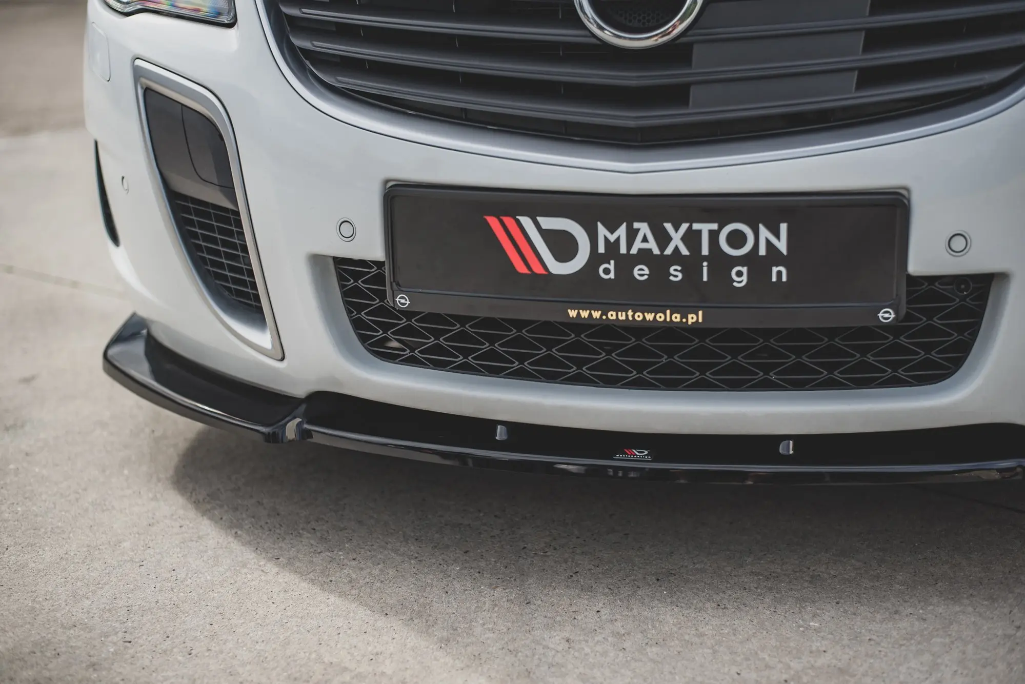 Frontspoiler Opel Insignia I OPC Facelift 2013-2017 | V.1 Glossy Black Edition – bilde 2